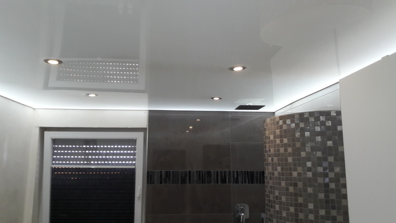 Moderne Decke (Spanndecke) – Bocholt