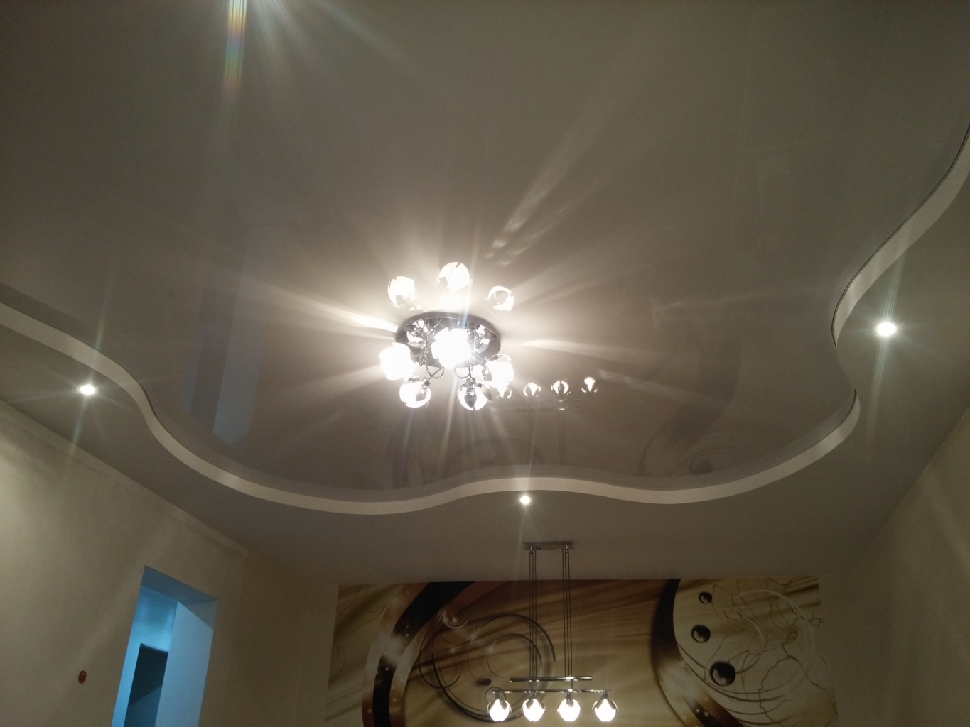 Spanndecke mit Beleuchtung in Ahlen