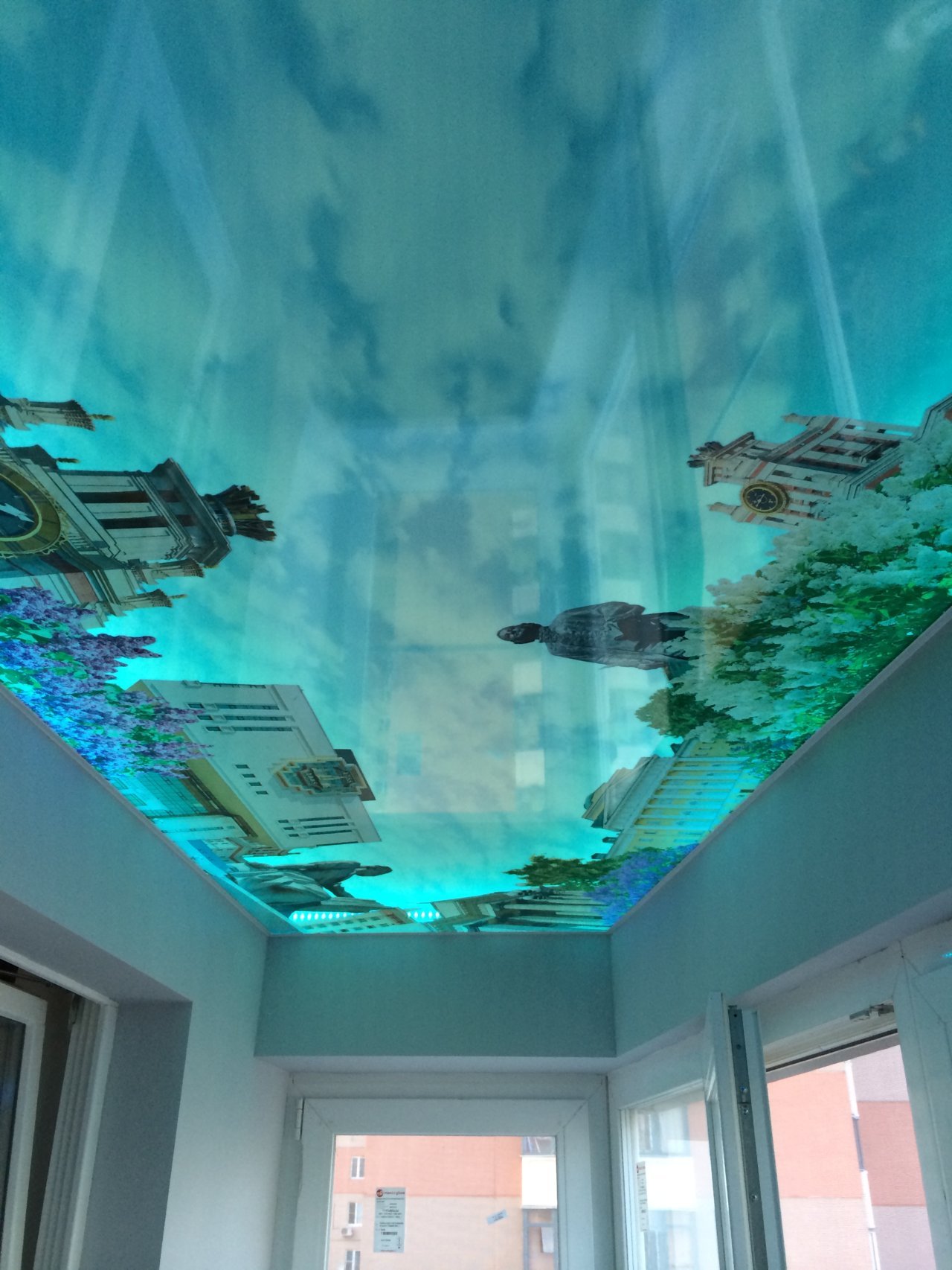 Moderne Decke (Spanndecke) – Brilon