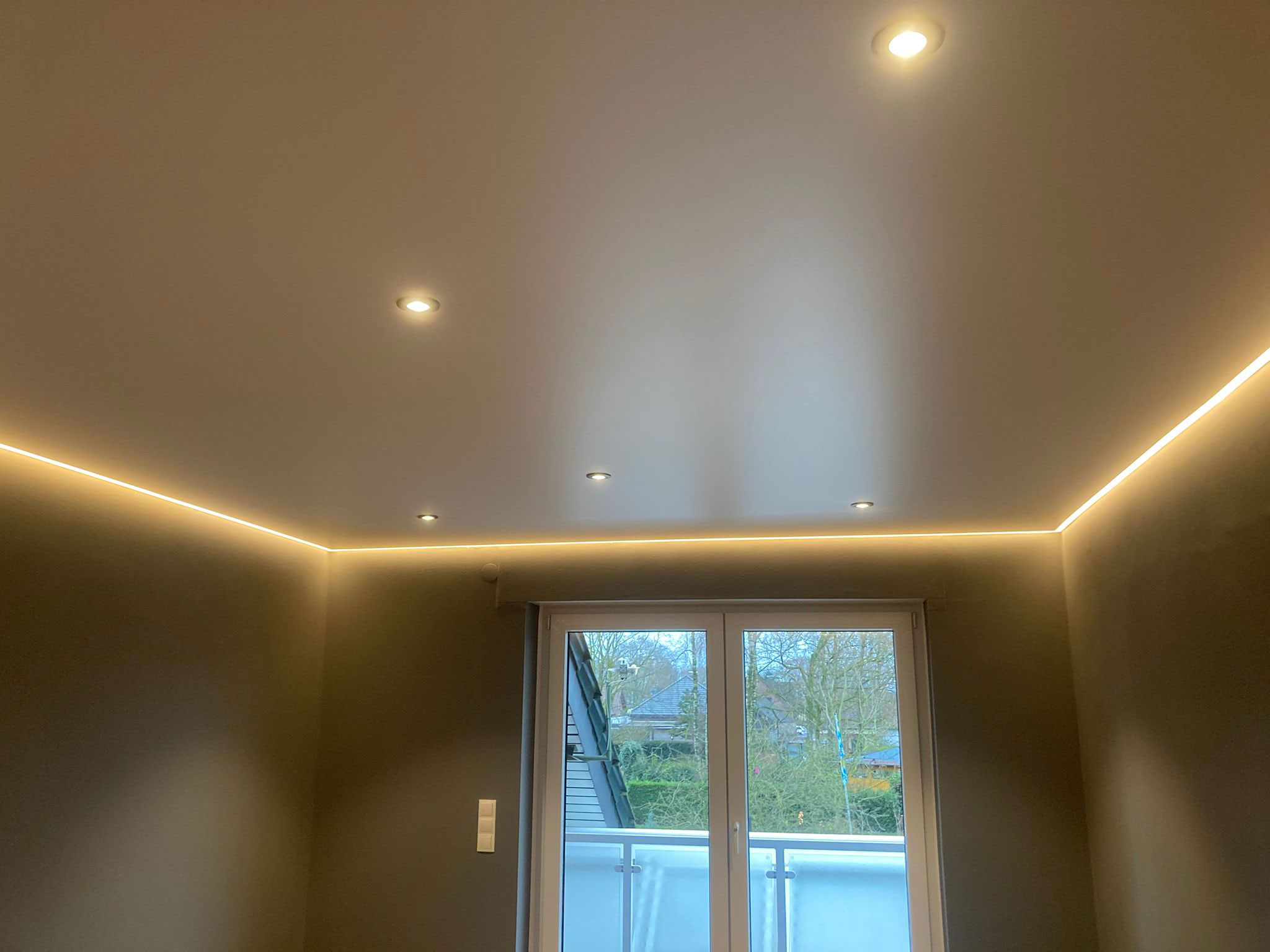 Spanndecke in Uedem – Referenz